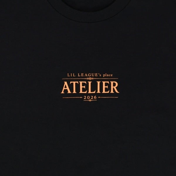 ATELIER Tシャツ/BLACK 詳細画像