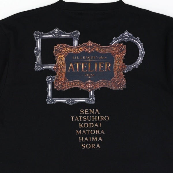 ATELIER Tシャツ/BLACK 詳細画像