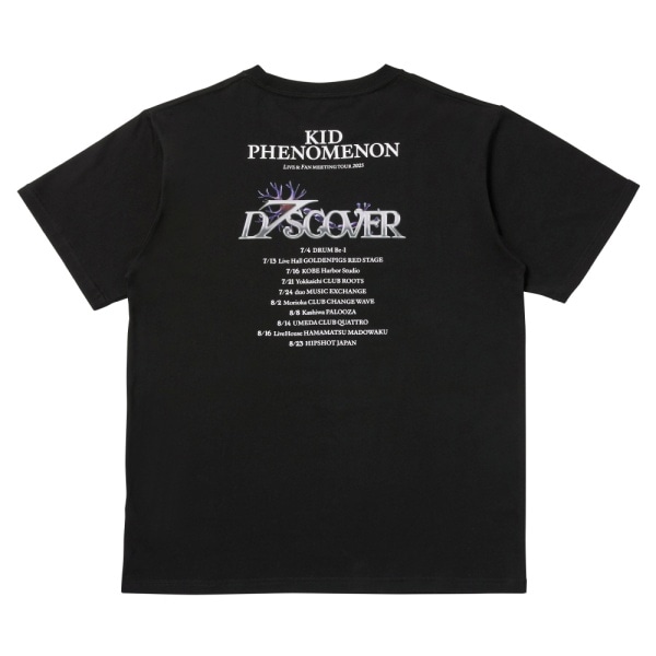 D7SCOVER Tシャツ/BLACK 詳細画像
