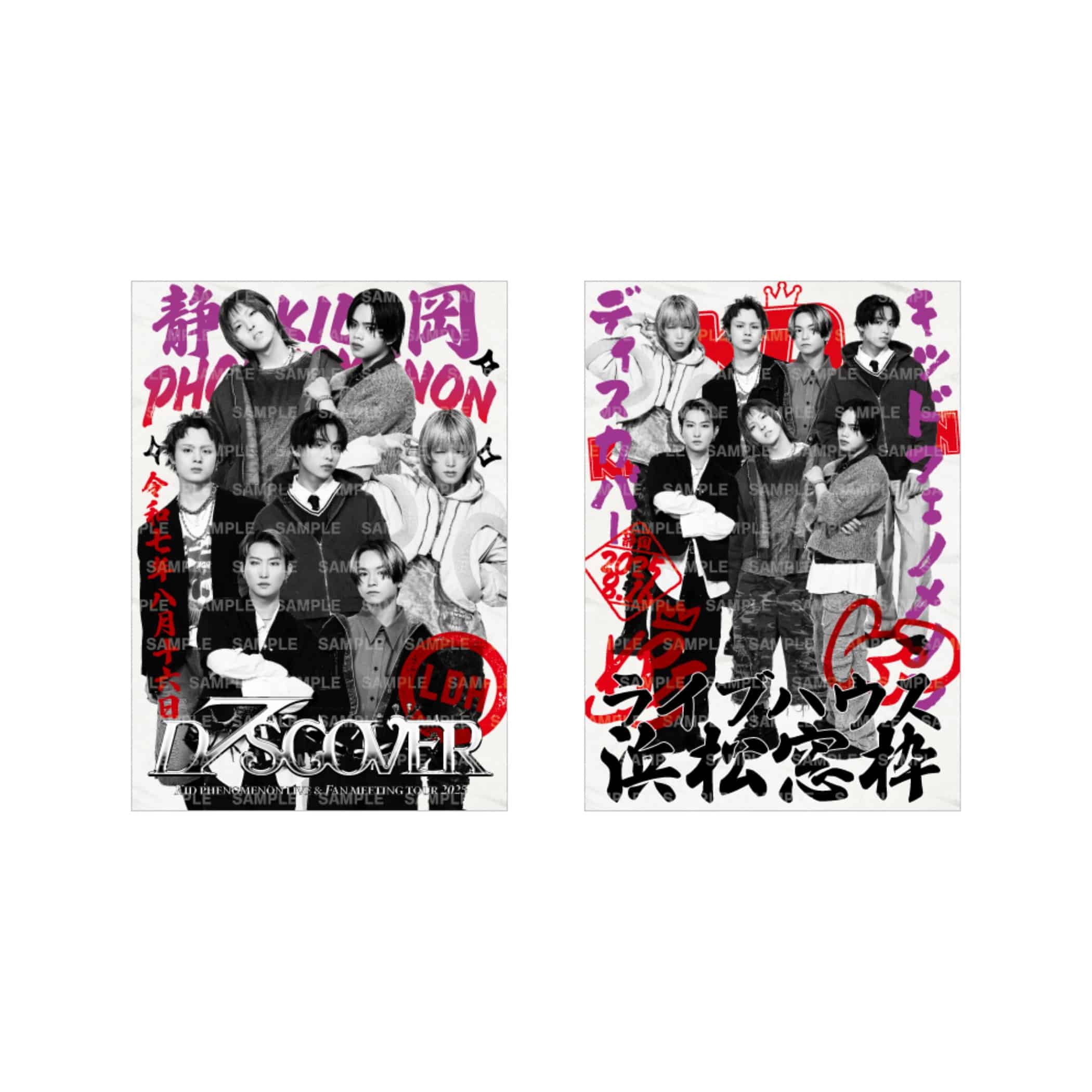 EXILE TRIBE STATION ONLINE STORE｜【8/16静岡】D7SCOVER 御楽印2枚セット