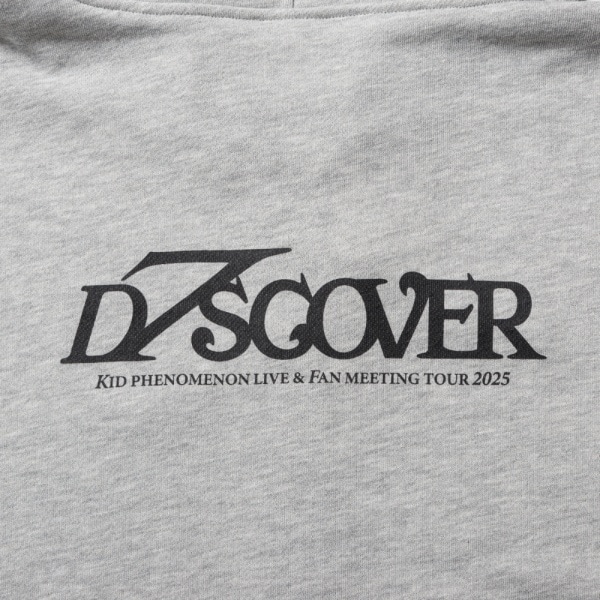 D7SCOVER ZIPパーカー/GRAY 詳細画像