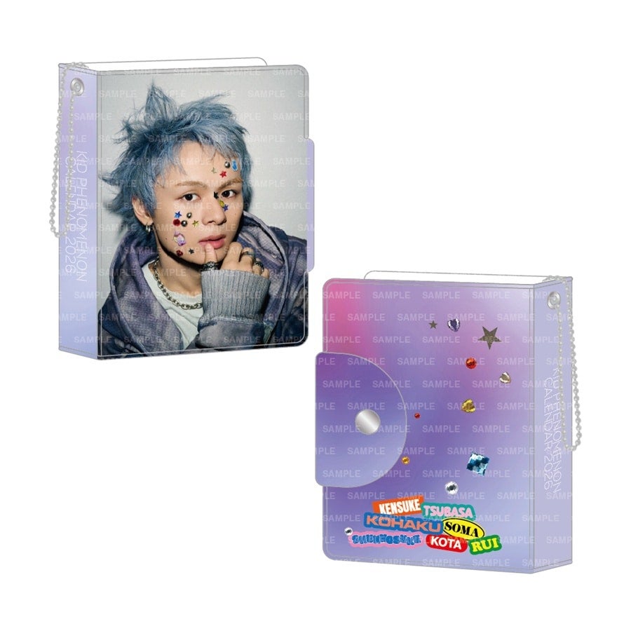 KID PHENOMENON 2026 カレンダー ミニフォトカードホルダー&フォトカードセット 詳細画像 岡尾琥珀 1
