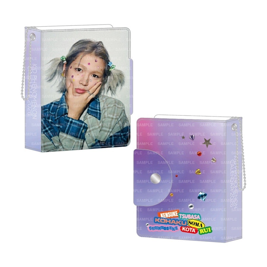 KID PHENOMENON 2026 カレンダー ミニフォトカードホルダー&フォトカードセット 詳細画像 佐藤峻乃介 1