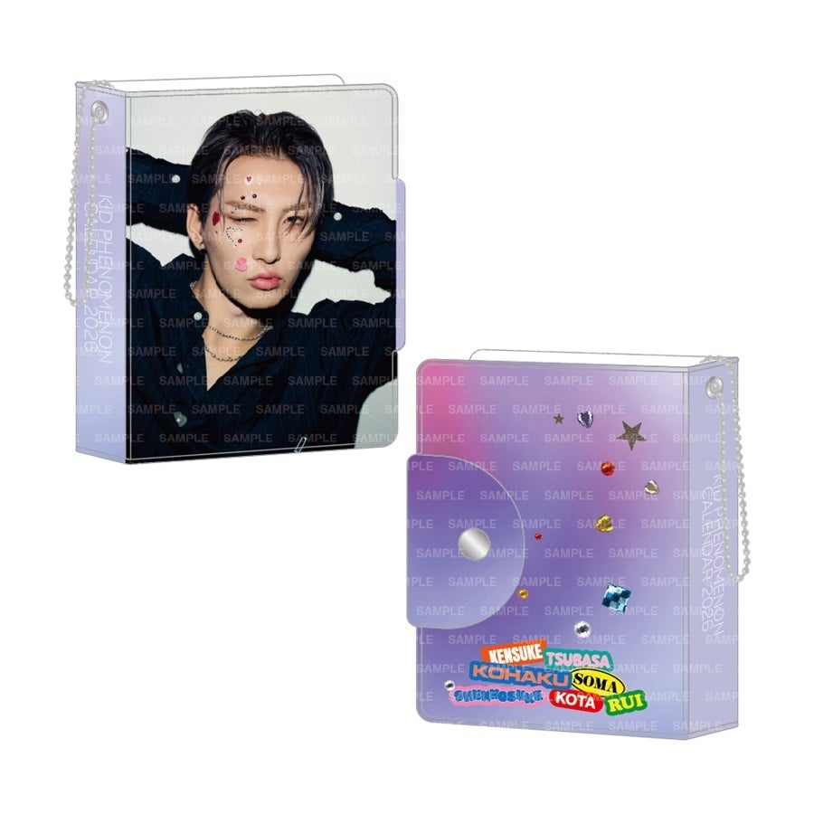KID PHENOMENON 2026 カレンダー ミニフォトカードホルダー&フォトカードセット 詳細画像 山本光汰 1