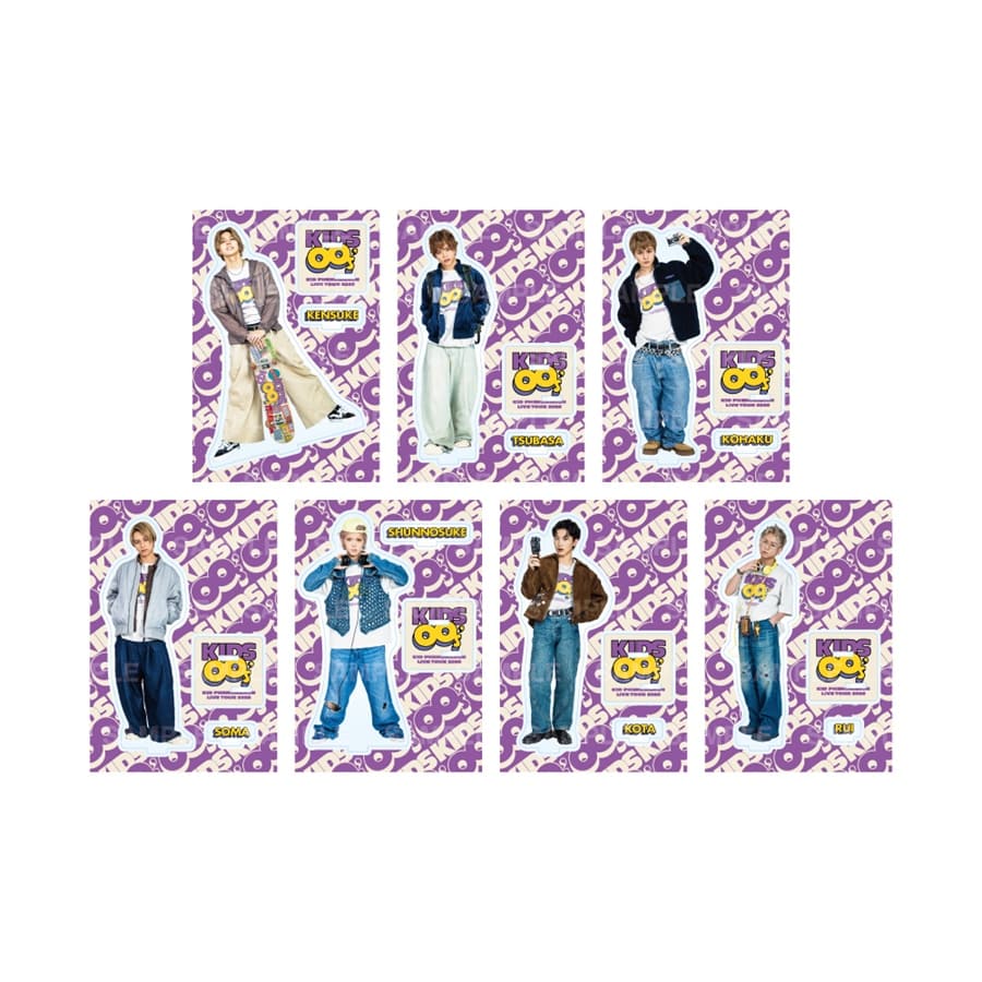 KIDS00&rsquo;s アクリルスタンド7種セット 詳細画像 カラー共通 1