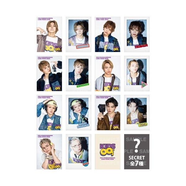 KIDS00’s フォトカード/全14種+シークレット7種