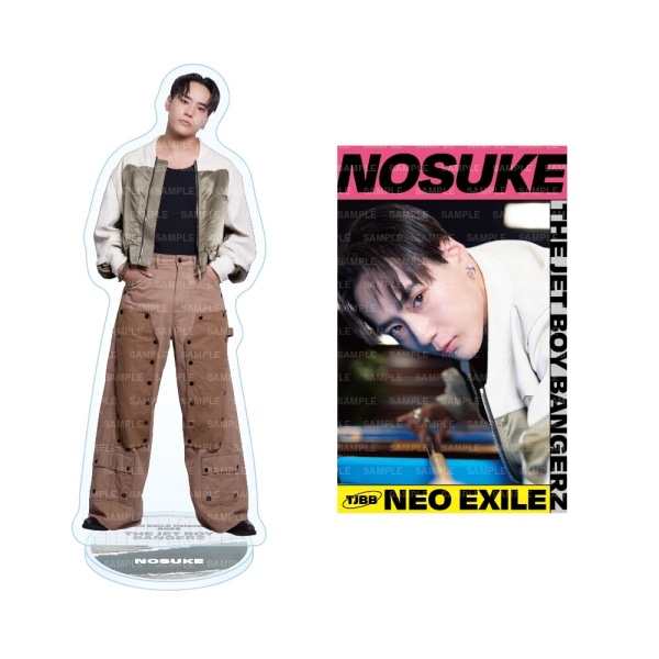 NEO EXILE 2025 カレンダー BIGアクリルスタンド&ステッカーセット/THE JET BOY BANGERZ 詳細画像