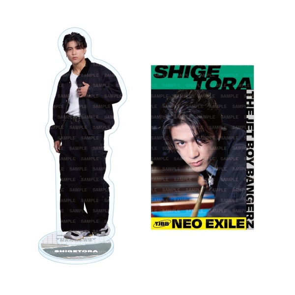 NEO EXILE 2025 カレンダー BIGアクリルスタンド&ステッカーセット/THE JET BOY BANGERZ 詳細画像