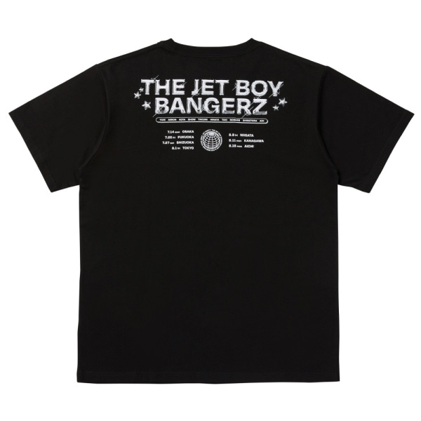 JET PARTY Tシャツ/BLACK 詳細画像