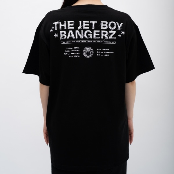 JET PARTY Tシャツ/BLACK 詳細画像