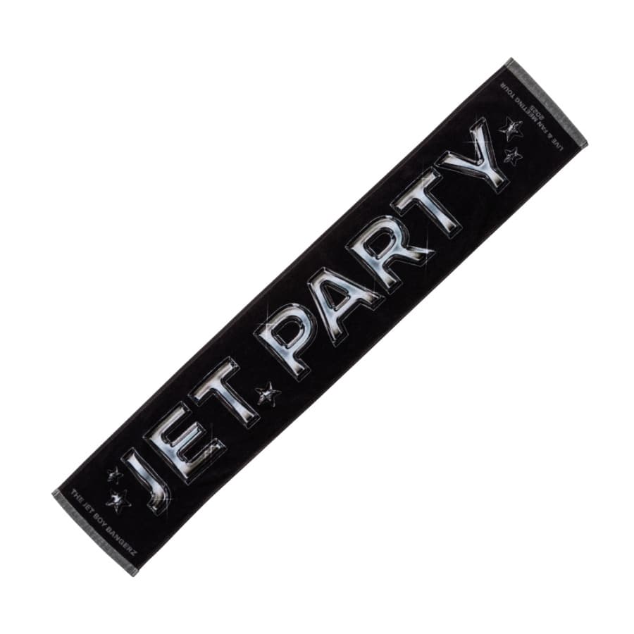 JET PARTY マフラータオル 詳細画像 BLACK 1