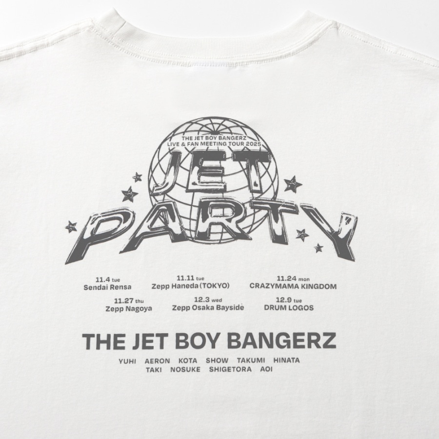 JET PARTY Tシャツ/WHITE 詳細画像 カラー共通 3