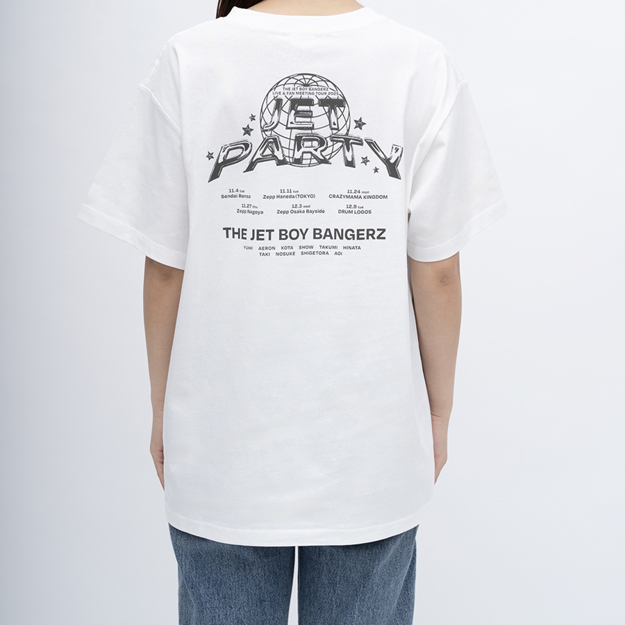 JET PARTY Tシャツ/WHITE 詳細画像 カラー共通 5