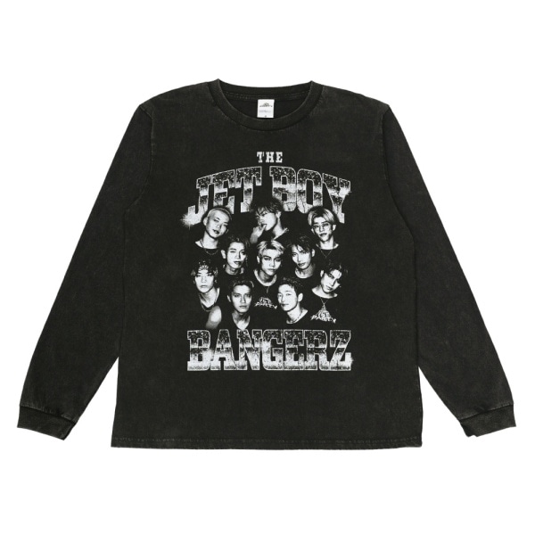 JET PARTY Special Thanks フォトロングスリーブTシャツ/CHARCOAL GRAY