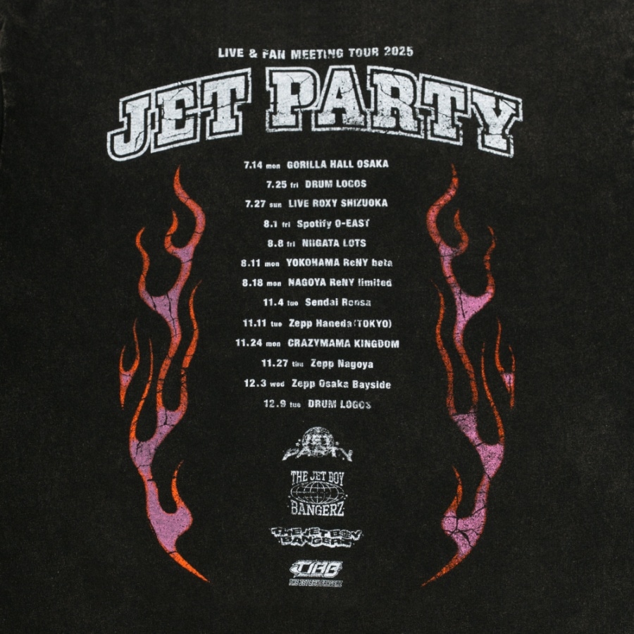 JET PARTY Special Thanks フォトロングスリーブTシャツ/CHARCOAL GRAY 詳細画像 カラー共通 3