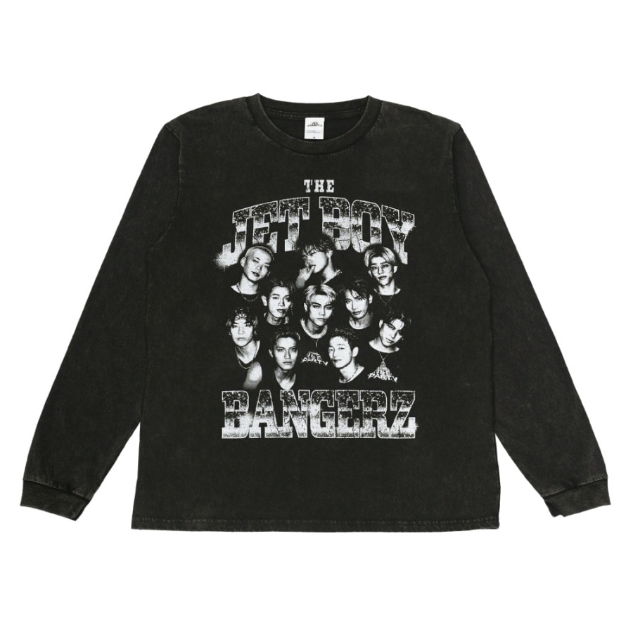 JET PARTY Special Thanks フォトロングスリーブTシャツ/CHARCOAL GRAY 詳細画像 CHARCOAL 1