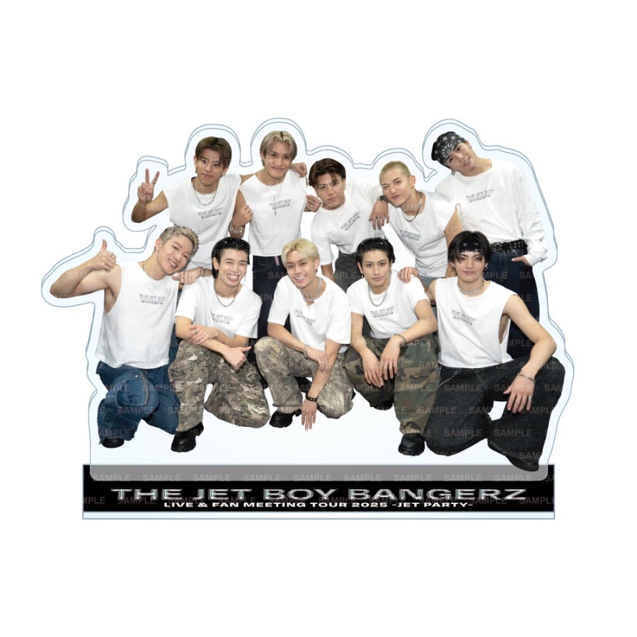 JET PARTY Special Thanks グループアクリルスタンド 詳細画像 OTHER 1