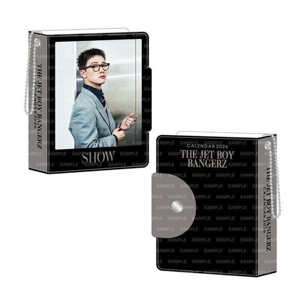 THE JET BOY BANGERZ 2026 カレンダー ミニフォトカードホルダー&フォトカードセット 詳細画像