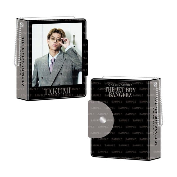 THE JET BOY BANGERZ 2026 カレンダー ミニフォトカードホルダー&フォトカードセット 詳細画像