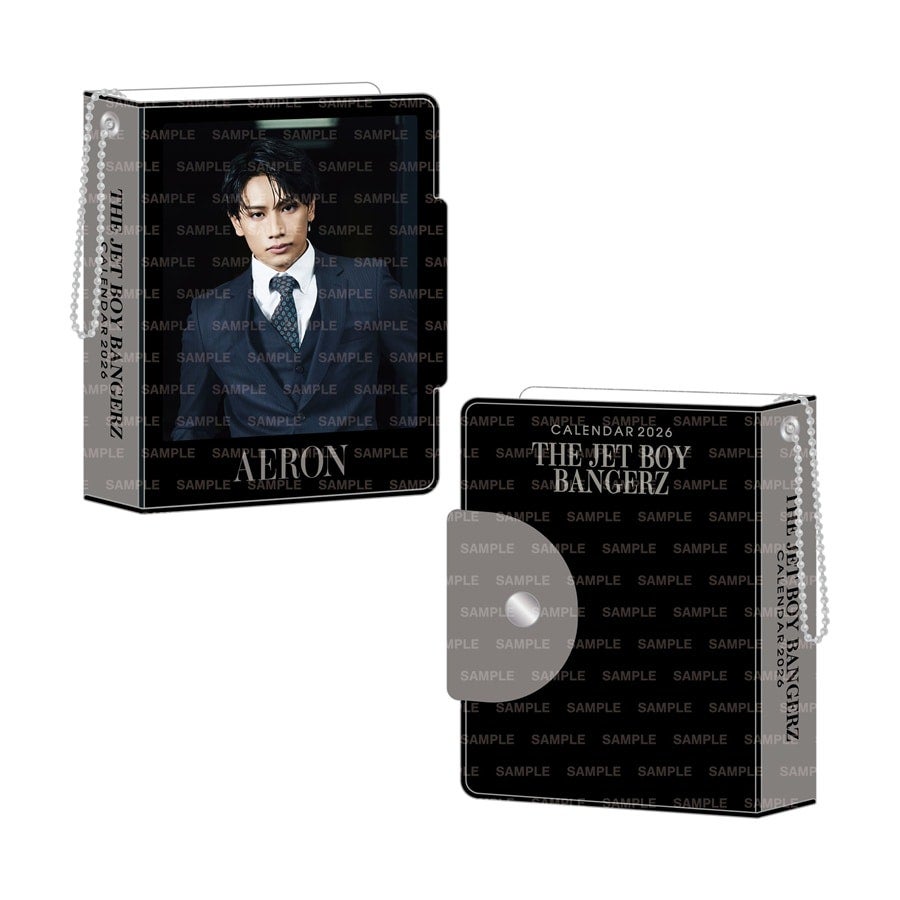 THE JET BOY BANGERZ 2026 カレンダー ミニフォトカードホルダー&フォトカードセット 詳細画像 AERON 1