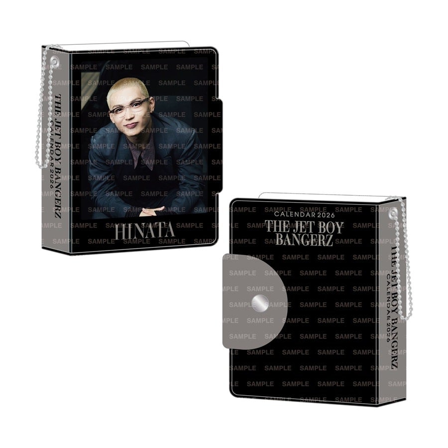 THE JET BOY BANGERZ 2026 カレンダー ミニフォトカードホルダー&フォトカードセット 詳細画像 HINATA 1