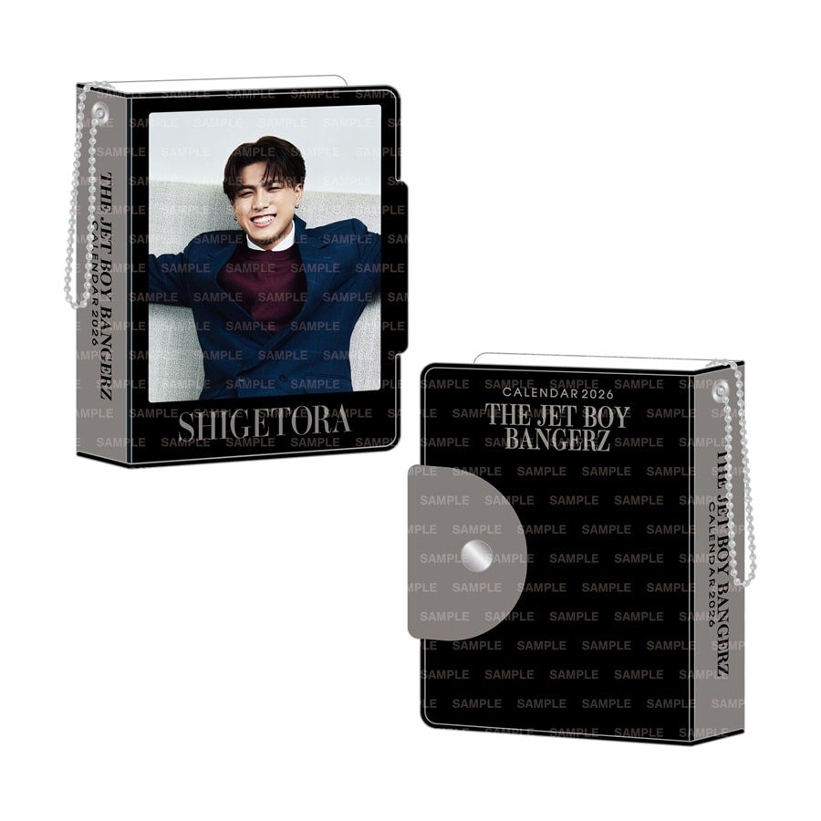 THE JET BOY BANGERZ 2026 カレンダー ミニフォトカードホルダー&フォトカードセット 詳細画像 SHIGETORA 1