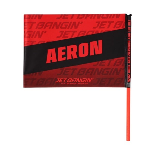 JET BANGIN&rsquo; ビジュアルフラッグ/AERON 詳細画像
