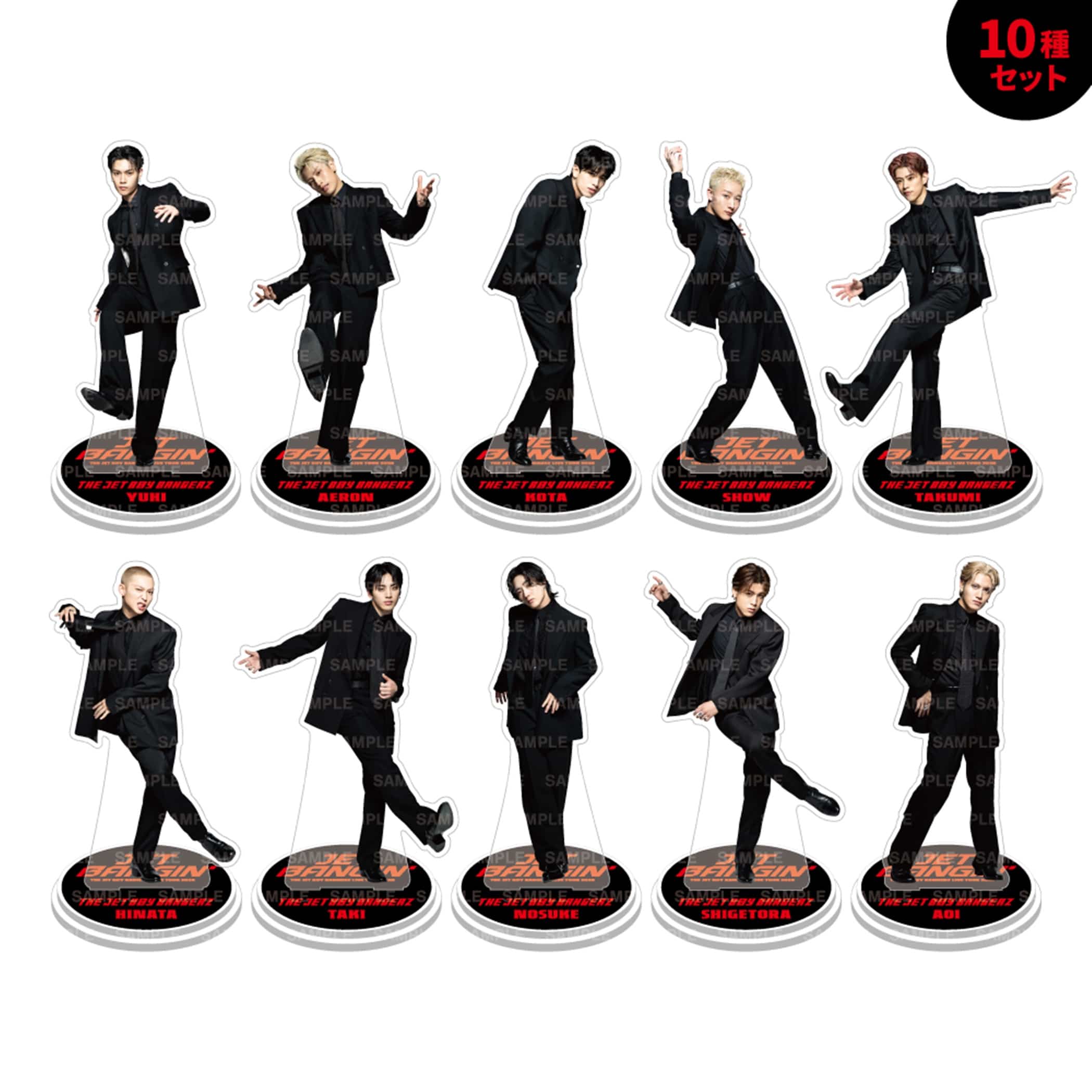 EXILE TRIBE STATION ONLINE STORE｜JET BANGIN’ 回転アクリル