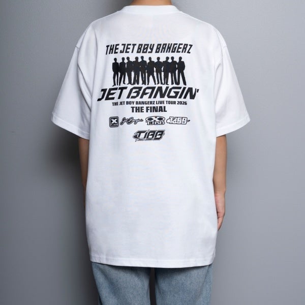 JET BANGIN&rsquo; THE FINAL ツアーTシャツ/WHITE 詳細画像