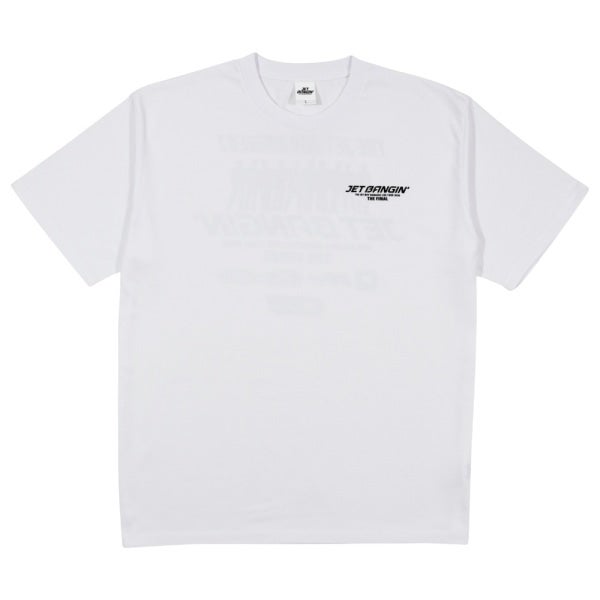 JET BANGIN’ THE FINAL ツアーTシャツ/WHITE