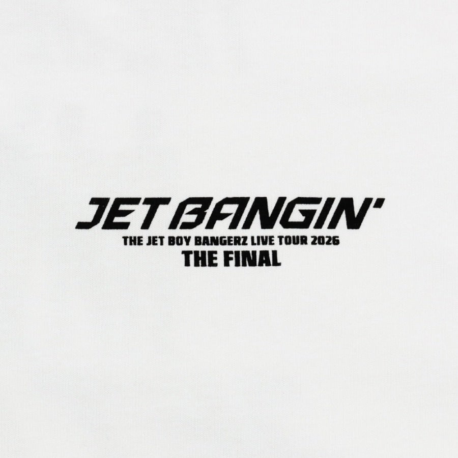 JET BANGIN&rsquo; THE FINAL ツアーTシャツ/WHITE 詳細画像 カラー共通 2