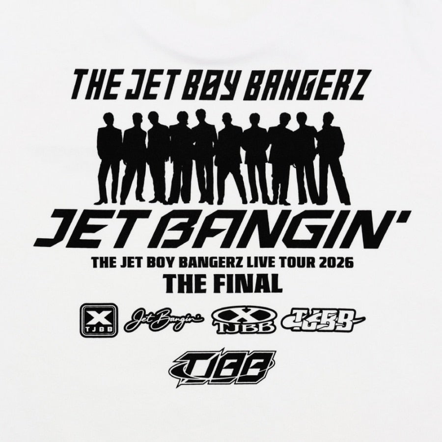 JET BANGIN&rsquo; THE FINAL ツアーTシャツ/WHITE 詳細画像 カラー共通 3