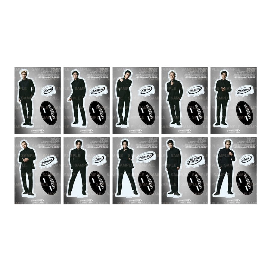 Let's Dance～DARK13～ アクリルスタンド/全10種 詳細画像 カラー共通 1