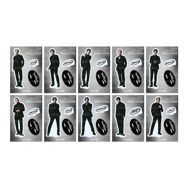 Let's Dance～DARK13～ アクリルスタンド 10種セット 詳細画像