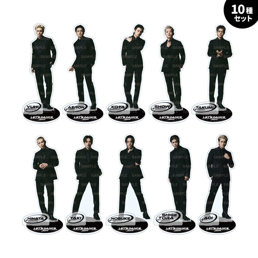 Let's Dance～DARK13～ アクリルスタンド 10種セット 詳細画像 OTHER 1