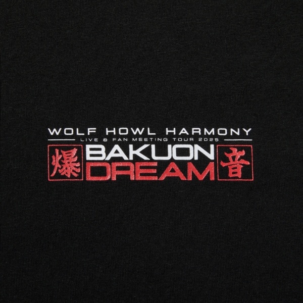 BAKUON DREAM Tシャツ/BLACK 詳細画像