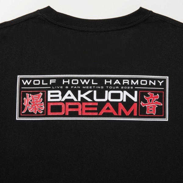BAKUON DREAM Tシャツ/BLACK 詳細画像