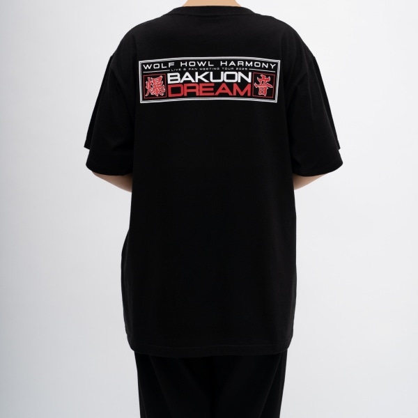 BAKUON DREAM Tシャツ/BLACK 詳細画像