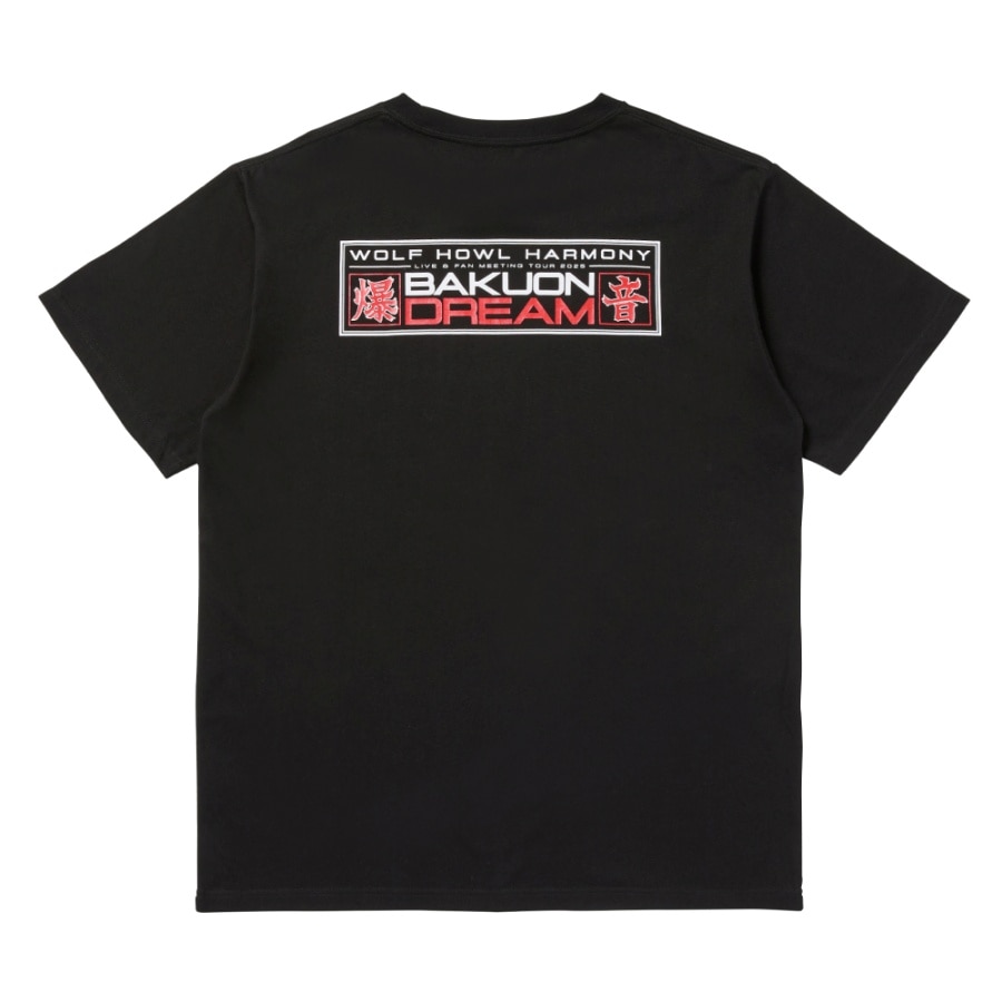 BAKUON DREAM Tシャツ/BLACK 詳細画像 カラー共通 1