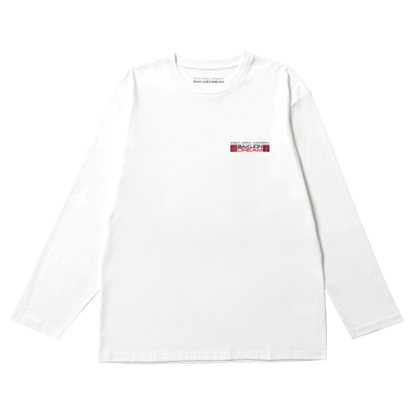BAKUON DREAM ロングスリーブTシャツ/WHITE 詳細画像