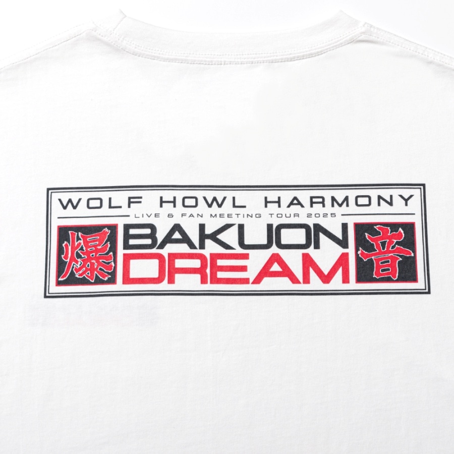 BAKUON DREAM ロングスリーブTシャツ/WHITE 詳細画像 カラー共通 3