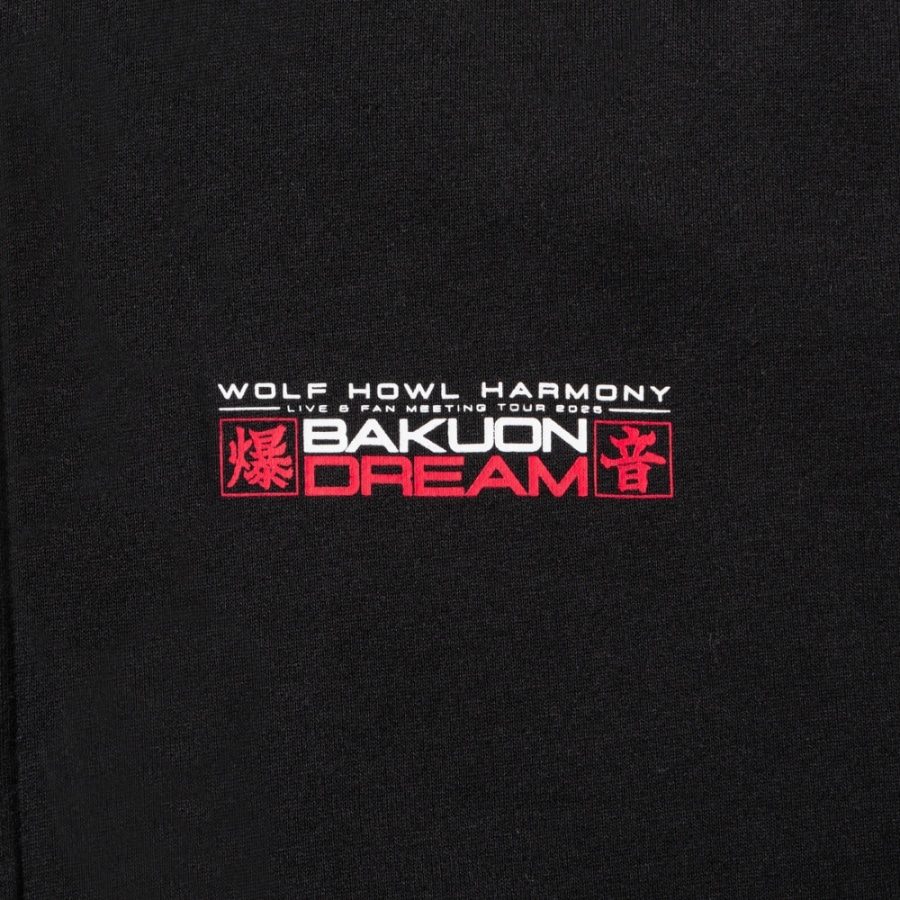 BAKUON DREAM ZIPパーカー/BLACK 詳細画像 カラー共通 2