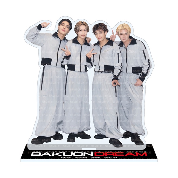 BAKUON DREAM Special Thanks グループアクリルスタンド