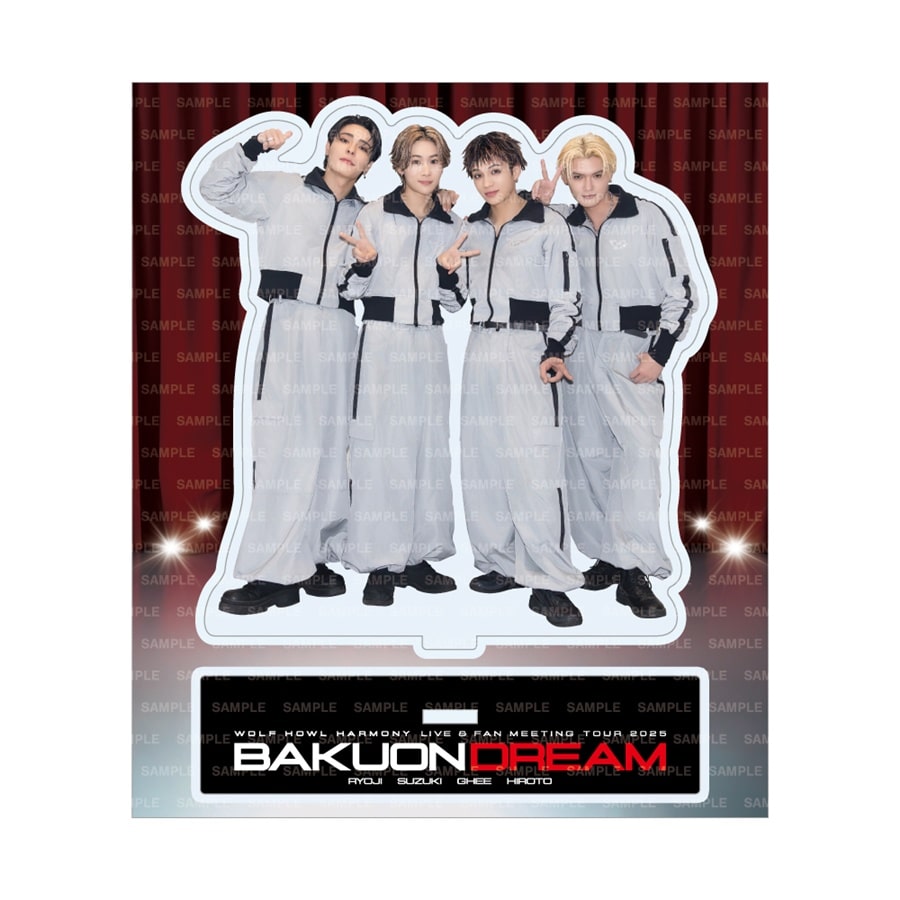 BAKUON DREAM Special Thanks グループアクリルスタンド 詳細画像 カラー共通 1
