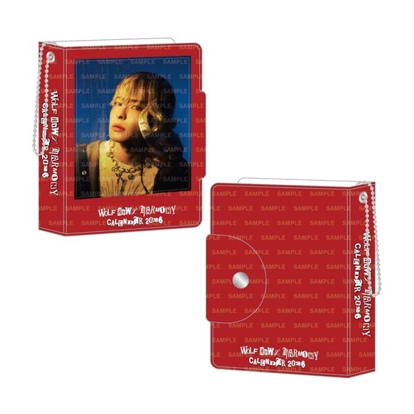 WOLF HOWL HARMONY 2026 カレンダー ミニフォトカードホルダー&フォトカードセット 詳細画像