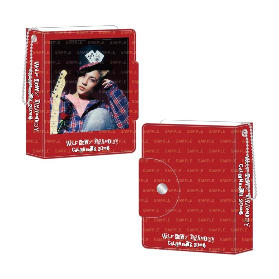 WOLF HOWL HARMONY 2026 カレンダー ミニフォトカードホルダー&フォトカードセット 詳細画像 GHEE 1