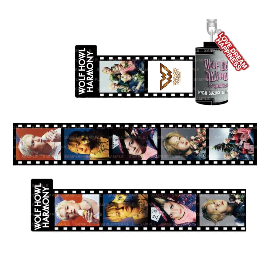 WOLF HOWL HARMONY 2026 カレンダー フィルムキーホルダー 詳細画像 カラー共通 1