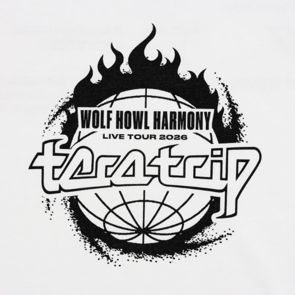 tera trip Tシャツ/WHITE 詳細画像