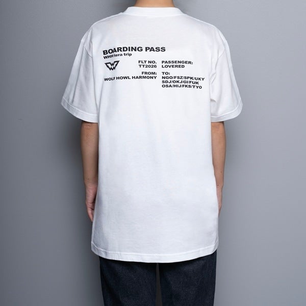 tera trip Tシャツ/WHITE 詳細画像