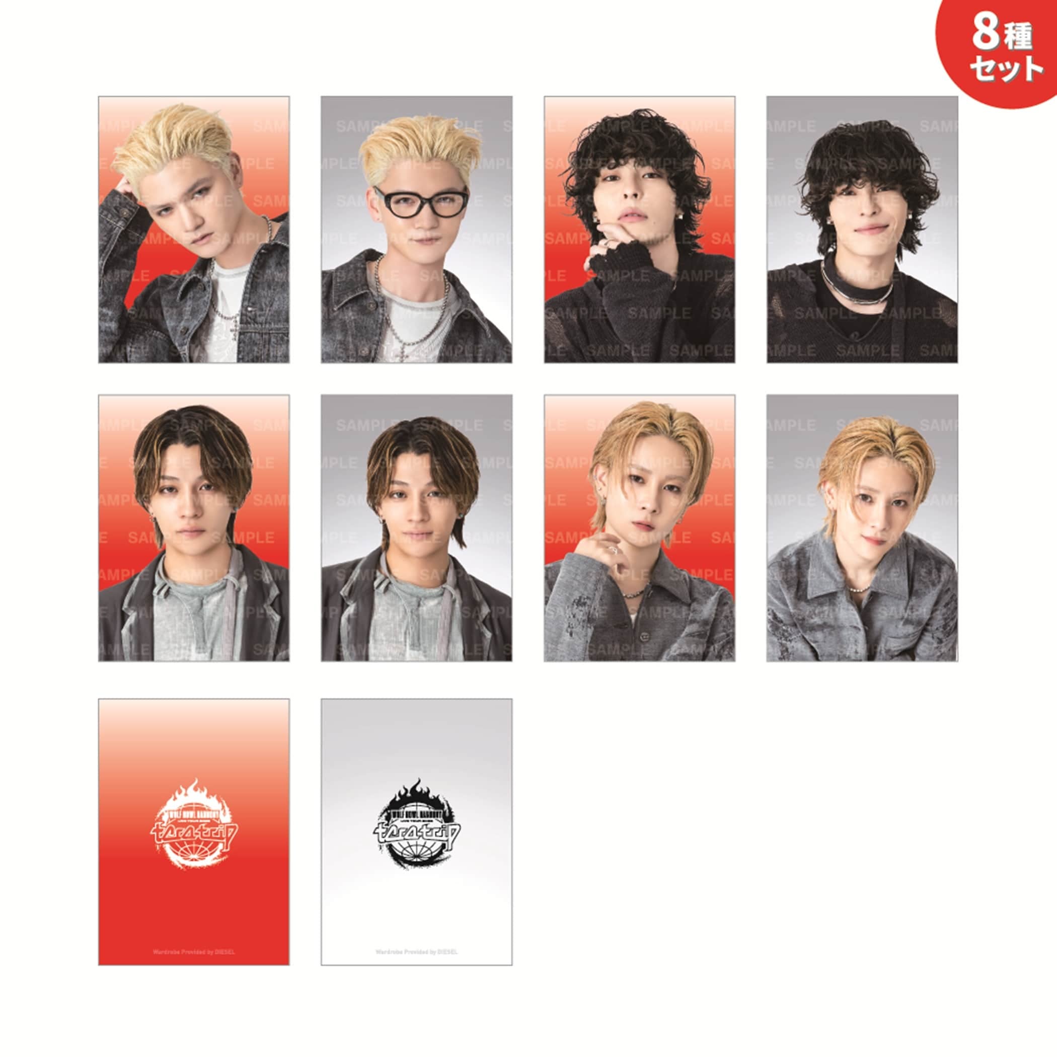 EXILE TRIBE STATION ONLINE STORE｜tera trip フォトカード8種セット
